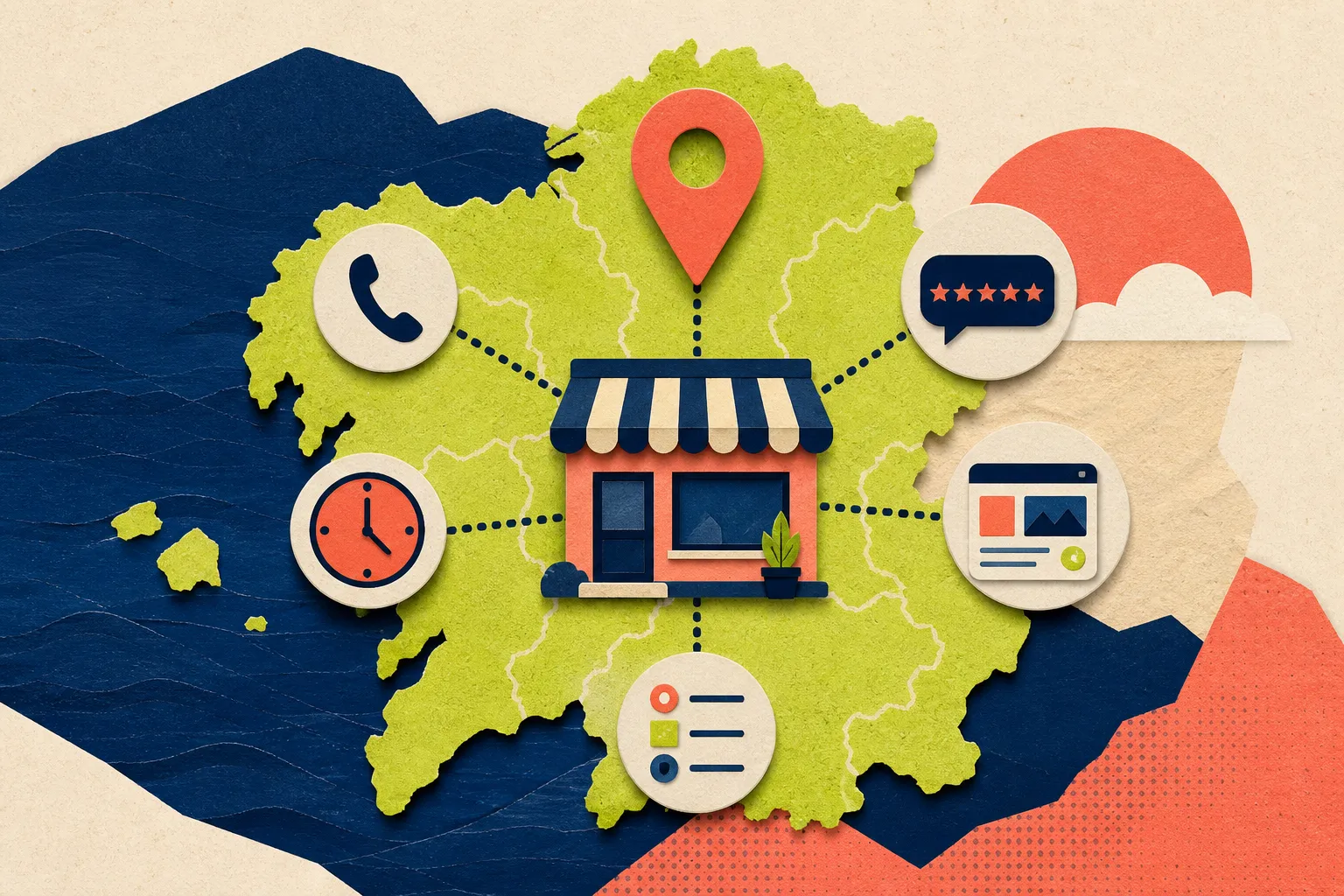 Señales de SEO local para un negocio de Galicia